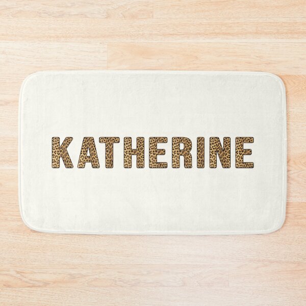 Item preview, Katherine Name Leopard Print designed and sold by Jeallan Designs.