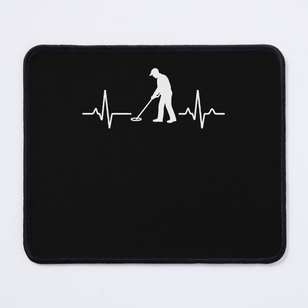 Item preview, Heartbeat Metal Detector Treasure Hunting Design designed and sold by LuminOrb.