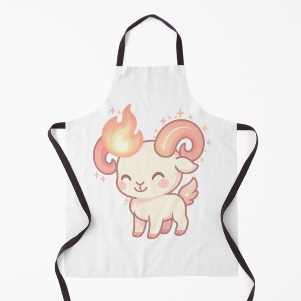 Item preview, Aries Blush Ram Flame | Cute Zodiac Sticker | Kawaii Astrology Sign | Aries Art | Astrology Art designed and sold by HerDreamCodes.