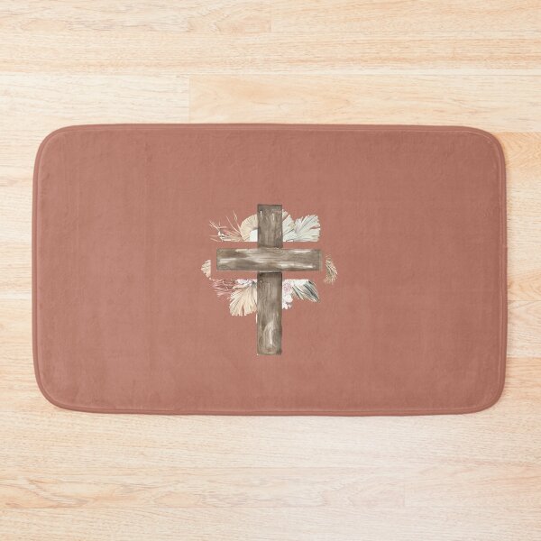 Item preview, Bohemian terracotta Cross, Jesus designed and sold by coolcreativeco.