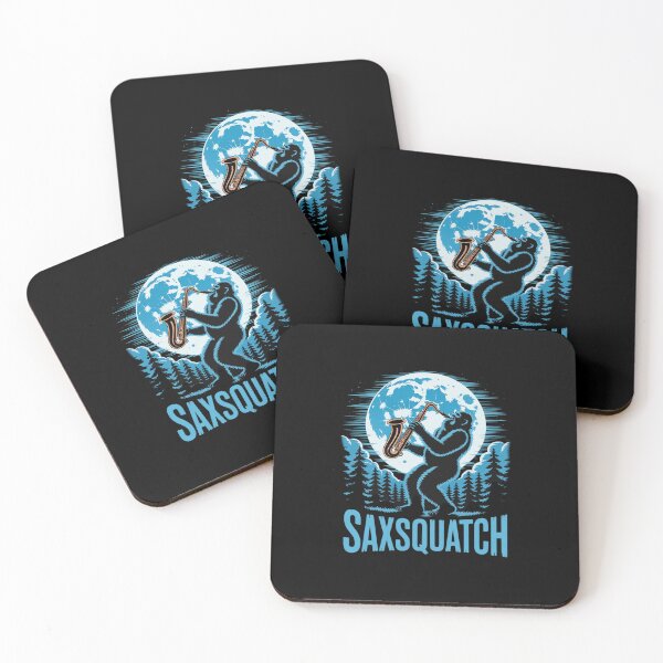 Item preview, Saxaphone Instrument Players - Bigfoot Sasquatch Saxsquatch designed and sold by MathisBellanger.