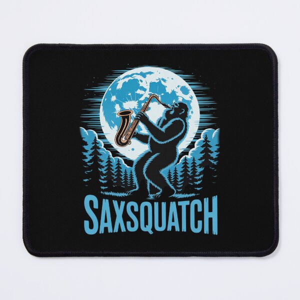 Item preview, Saxaphone Instrument Players - Bigfoot Sasquatch Saxsquatch designed and sold by MathisBellanger.