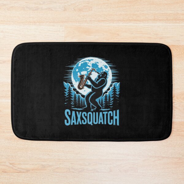 Item preview, Saxaphone Instrument Players - Bigfoot Sasquatch Saxsquatch designed and sold by MathisBellanger.