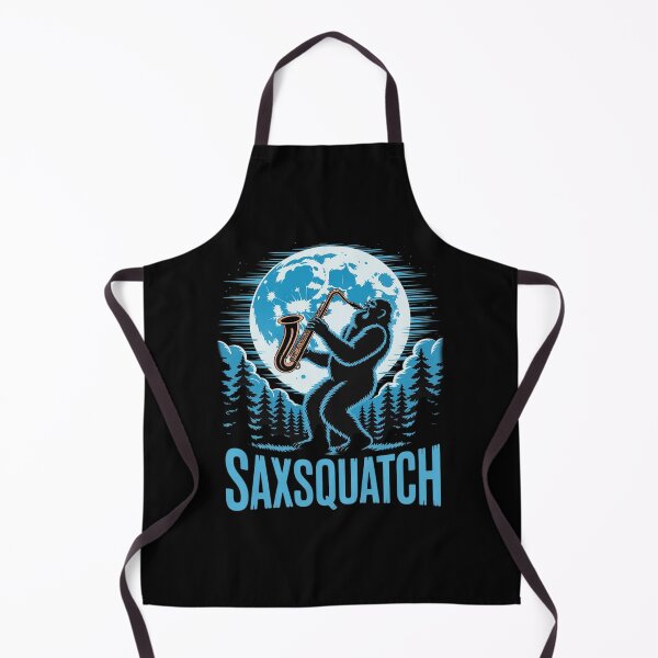 Item preview, Saxaphone Instrument Players - Bigfoot Sasquatch Saxsquatch designed and sold by MathisBellanger.