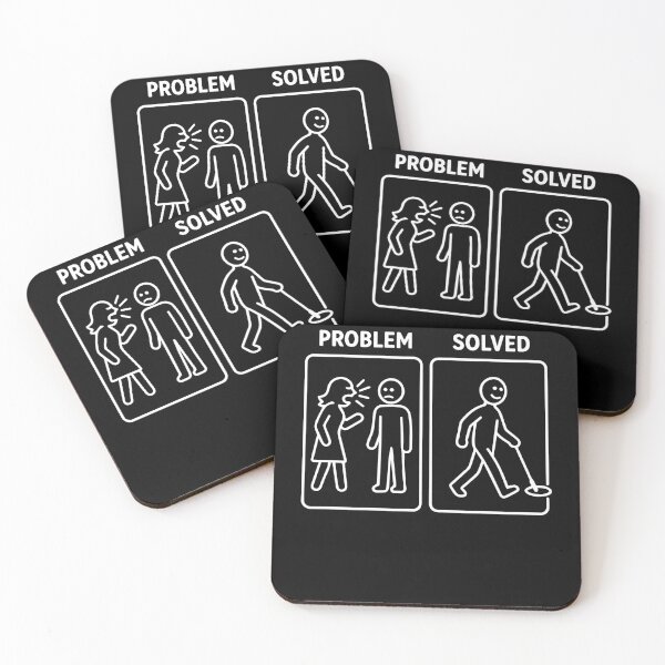 Item preview, Problem Solved Metal Detecting Humor designed and sold by LuminOrb.