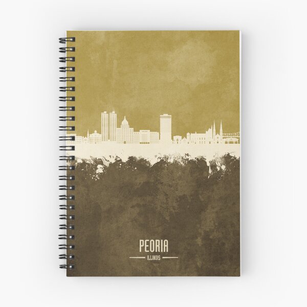 Item preview, Peoria Illinois Skyline designed and sold by ArtPrints.
