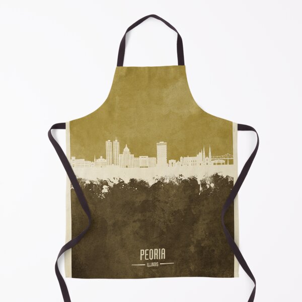 Item preview, Peoria Illinois Skyline designed and sold by ArtPrints.