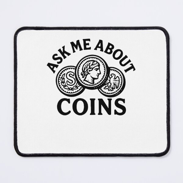Item preview, Ask Me About Coins Treasure Hunting Adventure designed and sold by LuminOrb.