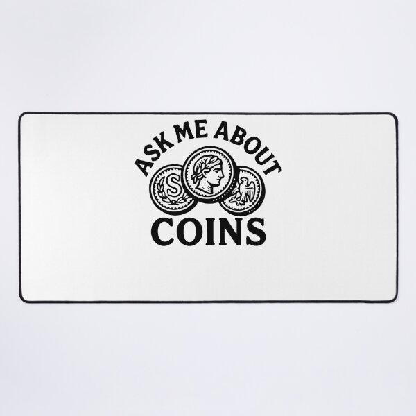 Item preview, Ask Me About Coins Treasure Hunting Adventure designed and sold by LuminOrb.