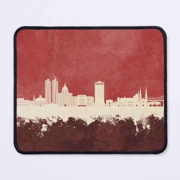 Item preview, Peoria Illinois Skyline designed and sold by ArtPrints.