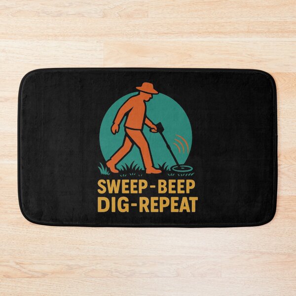 Item preview, Metal Detecting Enthusiast Sweep Beep Dig Repeat designed and sold by LuminOrb.