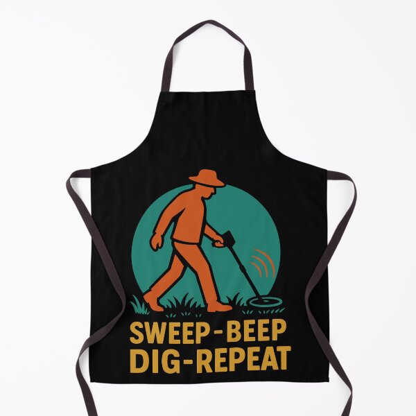 Item preview, Metal Detecting Enthusiast Sweep Beep Dig Repeat designed and sold by LuminOrb.