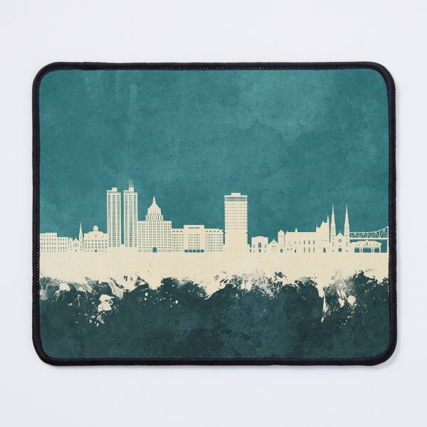 Item preview, Peoria Illinois Skyline designed and sold by ArtPrints.