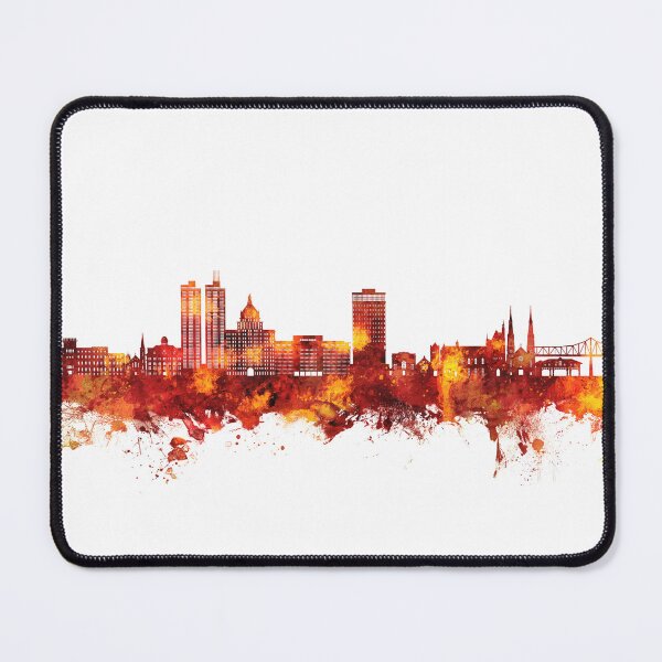 Item preview, Peoria Illinois Skyline designed and sold by ArtPrints.
