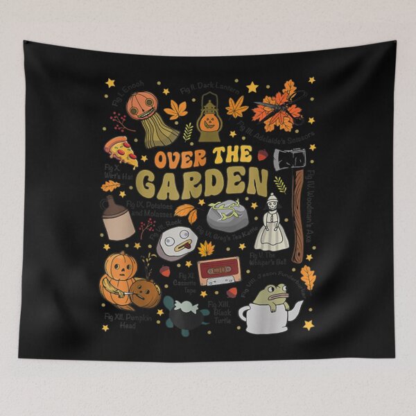 Item preview, Over The Halloween Garden Wall Pumpkin Fall Thanksgiving designed and sold by tomlinartcustom.