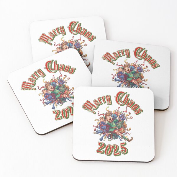 Item preview, Christmas Chaos Illustration – Captures The Crazy Holiday Energy designed and sold by MarvinStudios.