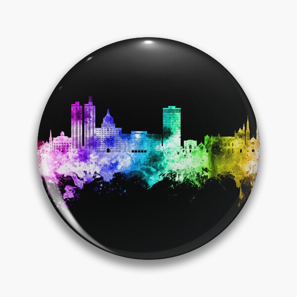 Item preview, Peoria Illinois Skyline designed and sold by ArtPrints.
