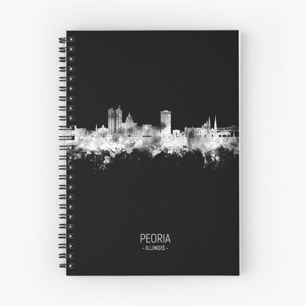 Item preview, Peoria Illinois Skyline designed and sold by ArtPrints.