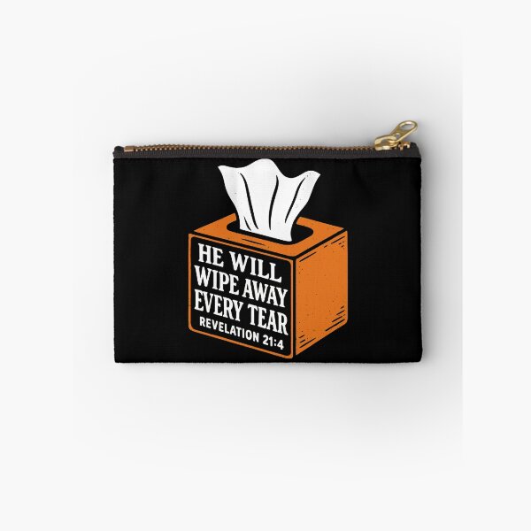 Item preview, Revelation 21:4 He Will Wipe Away Every Tear designed and sold by plushism.