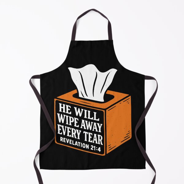 Item preview, Revelation 21:4 He Will Wipe Away Every Tear designed and sold by plushism.