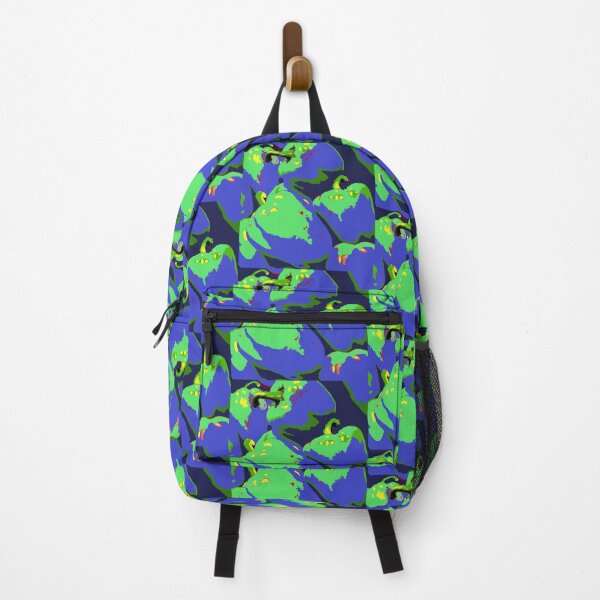 Item preview, Fun Bold Bright - Cool Bell Peppers Print in Blue and Green designed and sold by ABG Inspirational Art.