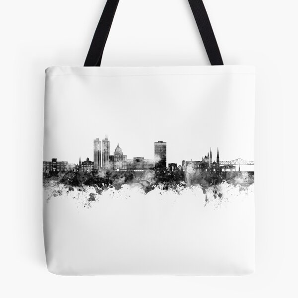 Item preview, Peoria Illinois Skyline designed and sold by ArtPrints.