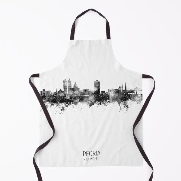 Item preview, Peoria Illinois Skyline designed and sold by ArtPrints.