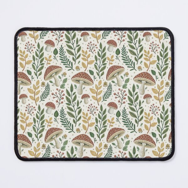 Item preview, Fully Isolated Mushroom & Leaf Motifs designed and sold by Shuga-Design.