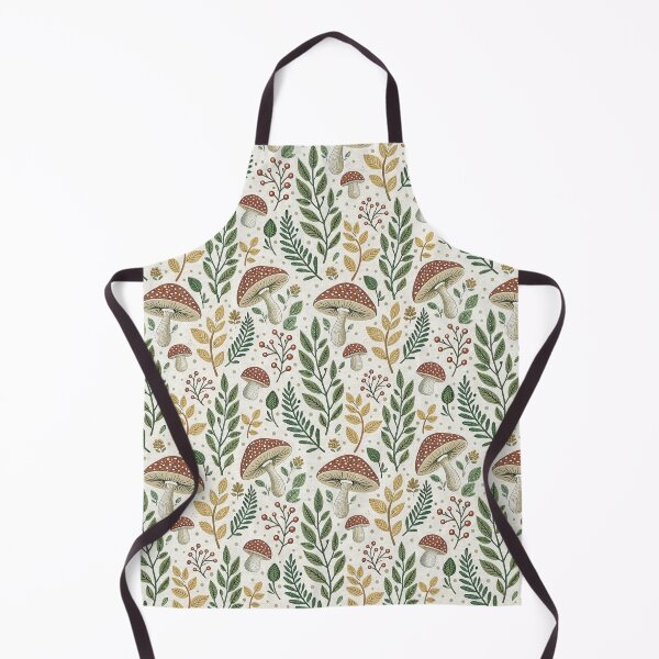 Item preview, Fully Isolated Mushroom & Leaf Motifs designed and sold by Shuga-Design.
