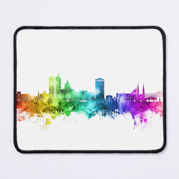 Item preview, Peoria Illinois Skyline designed and sold by ArtPrints.