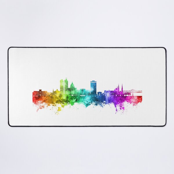 Item preview, Peoria Illinois Skyline designed and sold by ArtPrints.
