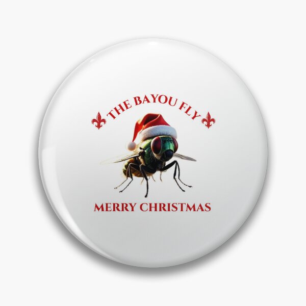 Item preview, Happy Holidays The Bayou Fly designed and sold by trailsitravel.