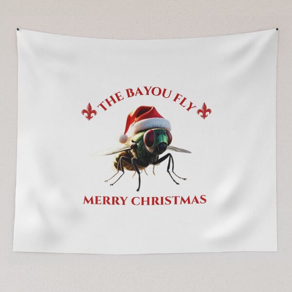 Item preview, Happy Holidays The Bayou Fly designed and sold by trailsitravel.