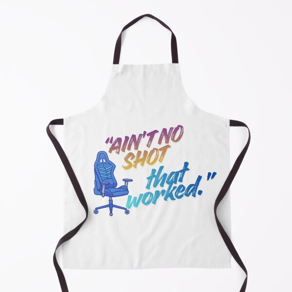 Item preview, Ain’t No Shot That Worked Gaming style Quote designed and sold by SloganSauce.
