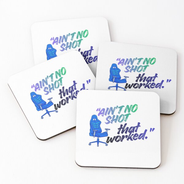 Item preview, Ain’t No Shot That Worked Gaming cool Quote designed and sold by SloganSauce.