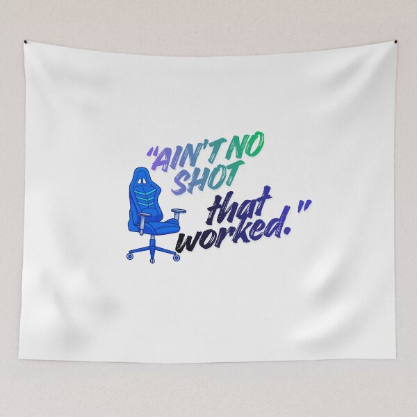 Item preview, Ain’t No Shot That Worked Gaming cool Quote designed and sold by SloganSauce.