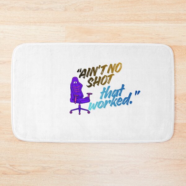 Item preview, Ain’t No Shot That Worked Gaming Streamer Quote designed and sold by SloganSauce.