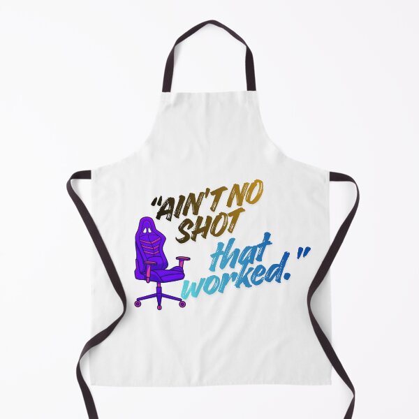 Item preview, Ain’t No Shot That Worked Gaming Streamer Quote designed and sold by SloganSauce.
