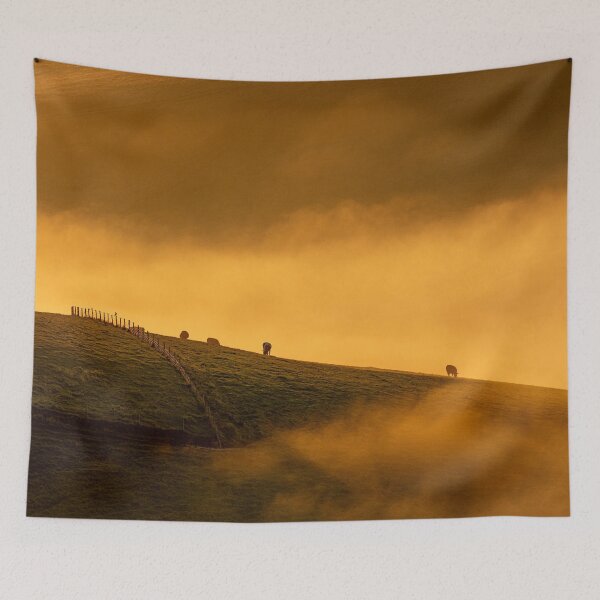Item preview, South Downs Misty Morning designed and sold by HazyApplePhoto.