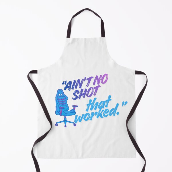 Item preview, Ain’t No Shot That Worked Gaming play Quote designed and sold by SloganSauce.