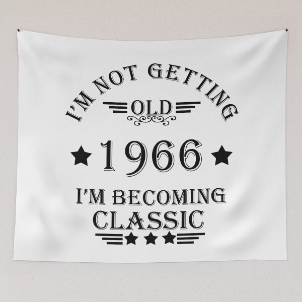 Item preview, Born in 1966 vintage 60th birthday gift designed and sold by Alexaltay.