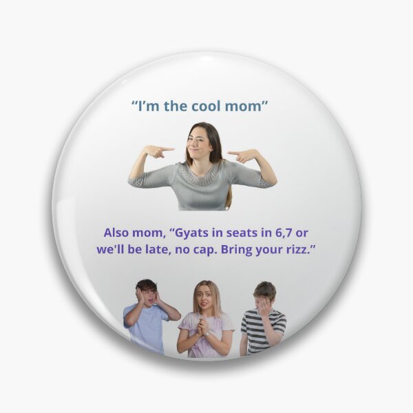 Item preview, Cool Mom designed and sold by AuraCraftMarket.