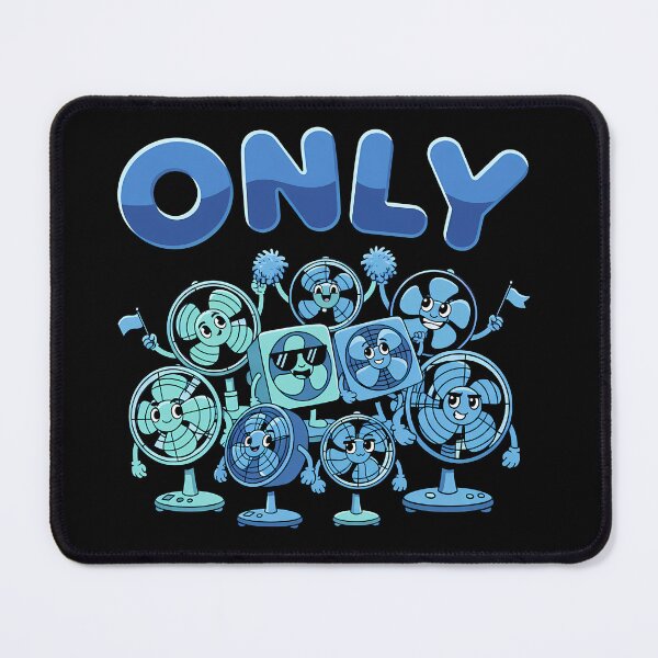 Item preview, Funny Only Fans - Punning Cartoon Electric Fans  designed and sold by AnAzArt.