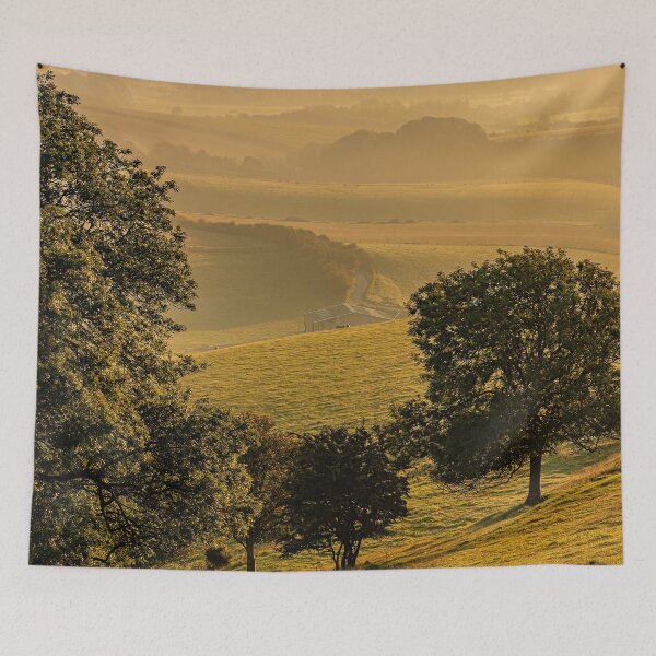 Item preview, Tranquil South Downs designed and sold by HazyApplePhoto.