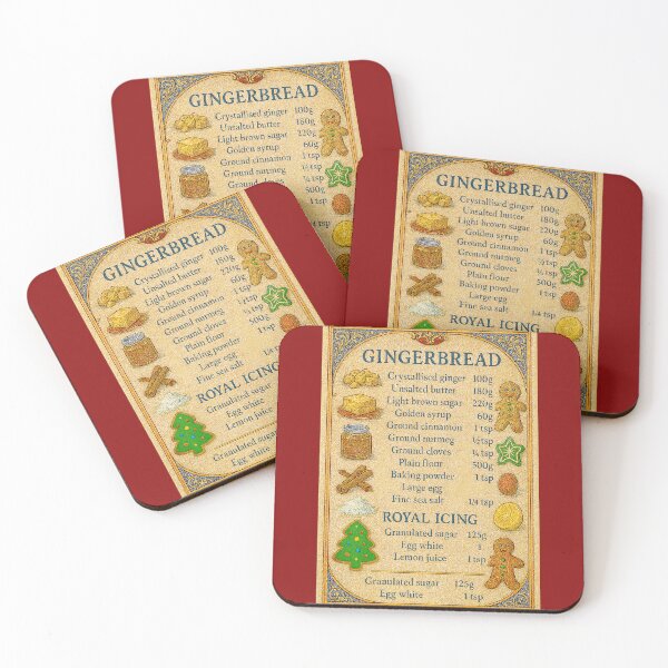 Item preview,  Gingerbread Recipe - Medieval Style Christmas Baking Art designed and sold by freackly.