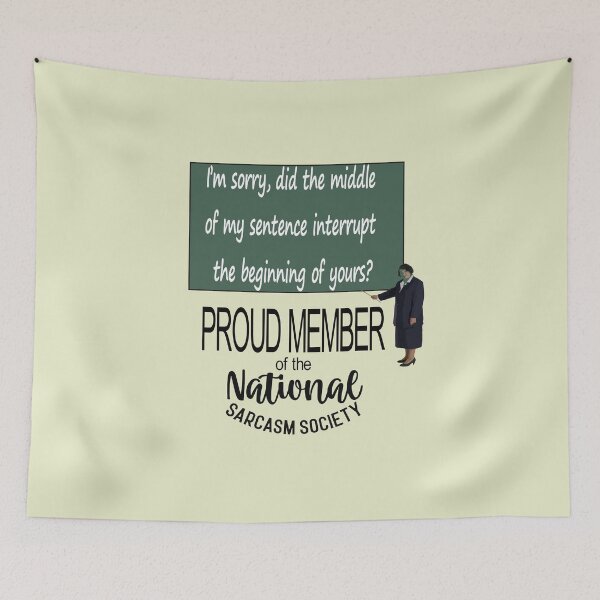 Item preview, Did The Middle Of My Sentence Interrupt The Beginning Of Yours designed and sold by taiche.
