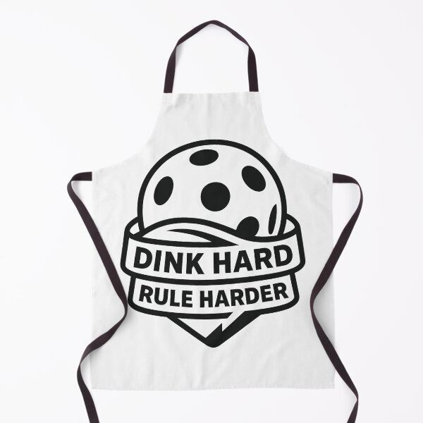 Item preview, Dink Hard Rule Harder – Bold Pickleball Typography Emblem designed and sold by techy-rrr.