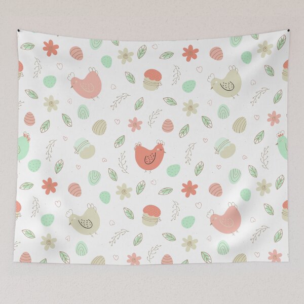 Item preview, Spring Chickens! Pastel Country Pattern designed and sold by SpencerReedDes.