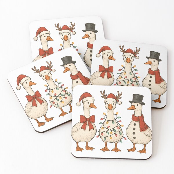 Item preview, Vintage Christmas Goose - Funny Retro Christmas designed and sold by ZBIFBOUETLA.