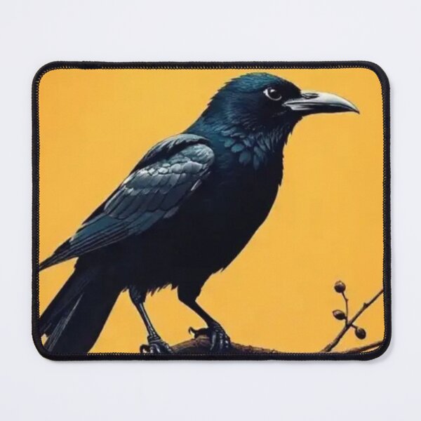 Item preview, Black cute crow  designed and sold by Dogandesighn.